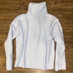 H&M Oversized Turtleneck Ribbed Sweater
